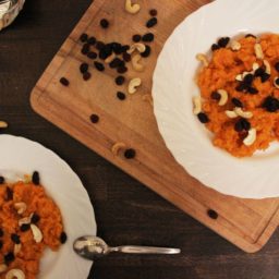 Blogparade III: Gajar ka Halwa – Indisches Karotten-Cashew-Dessert