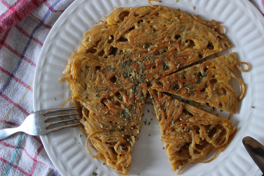 Frittata di Spaghetti - Ein Omelett der italienischen Art