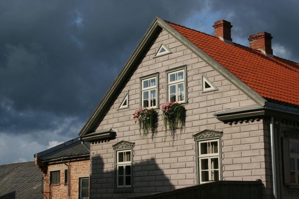 ReiseSpeisen Kuldiga Lettland Haus