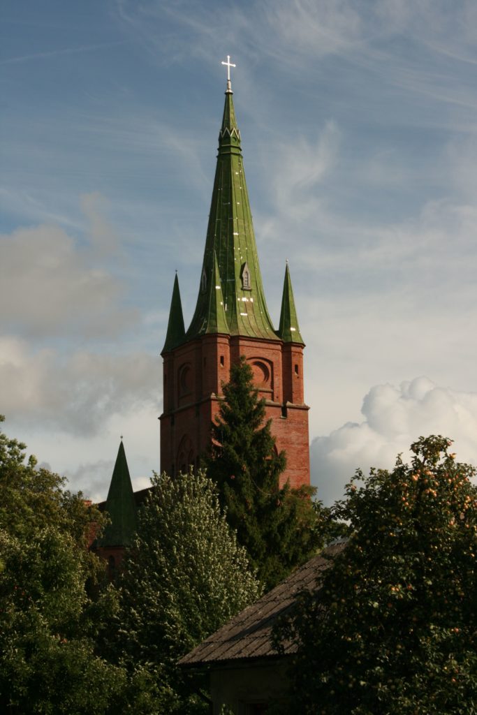 ReiseSpeisen Kuldiga Lettland Kirche