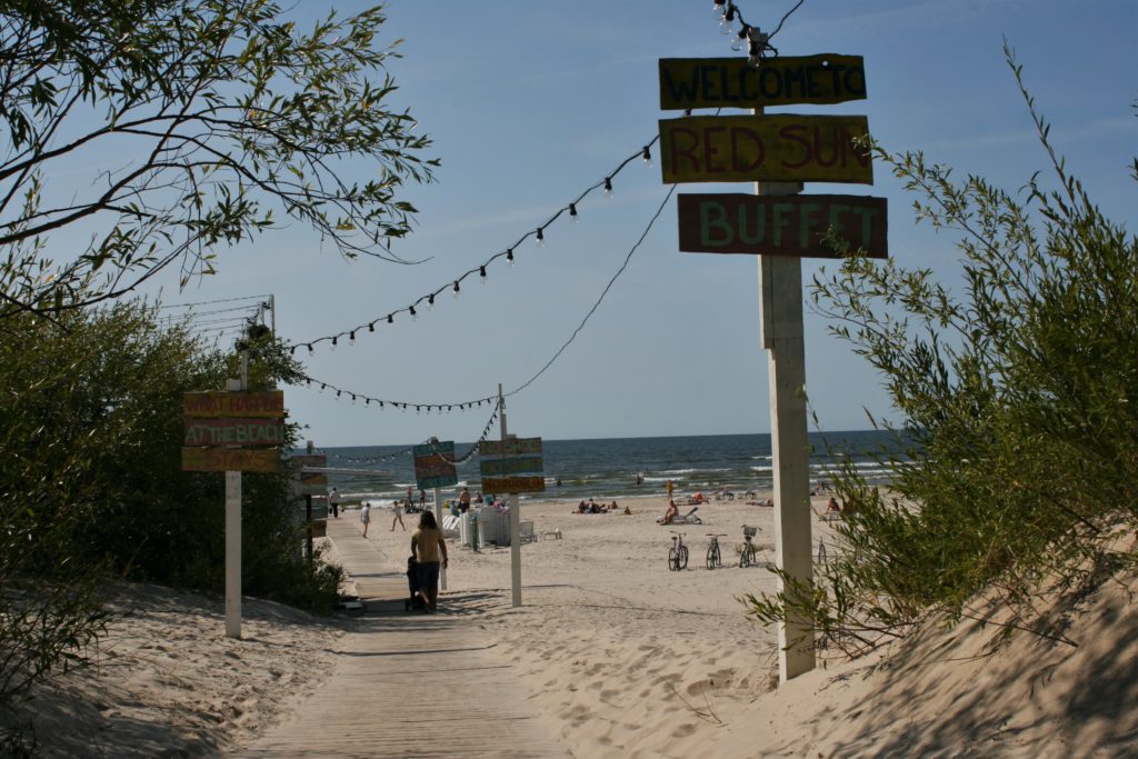 ReiseSpeisen I Lettland I Liepaja I Sandstrand